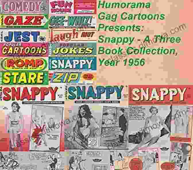 The Iconic Cover Of The Snappy Three Collection Year 1956, Featuring The Mischievous Trio Of Peter, Sue, And Timmy. Humorama Gag Cartoons Presents: Snappy A Three Collection Year 1956