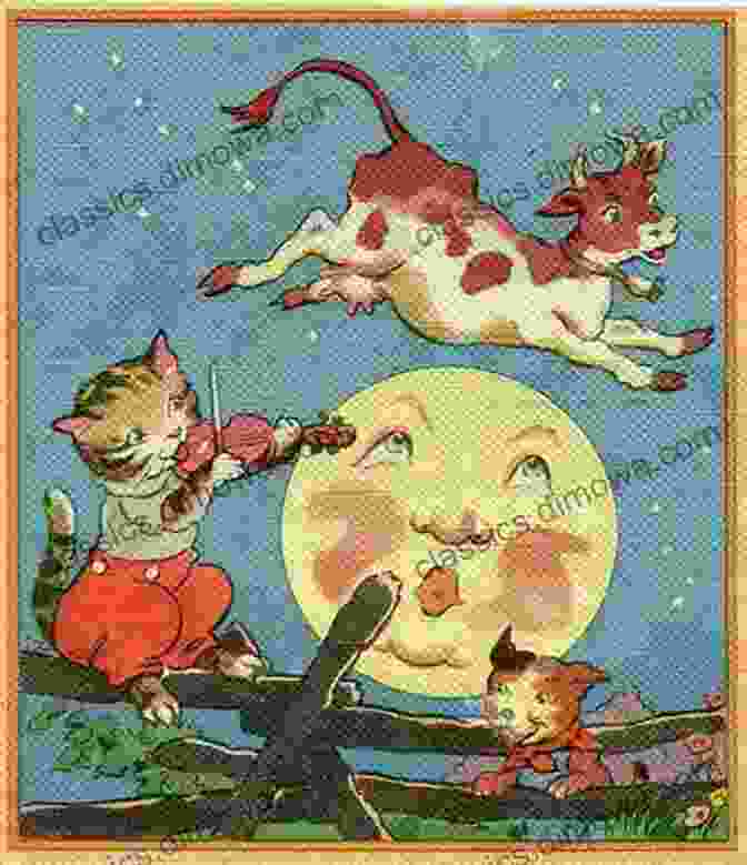 The Moon Rhyming Children Book Cover Featuring A Group Of Children Dancing Under A Crescent Moon The Moon: A Rhyming Children S