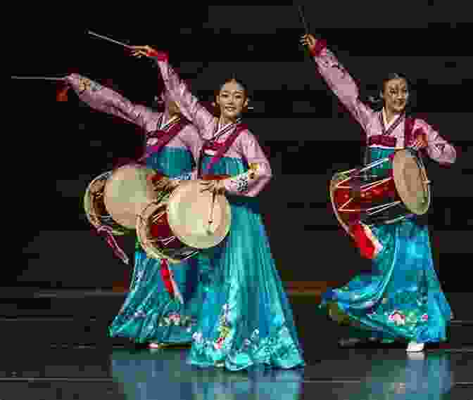 Traditional Korean Dance Corea Or Cho Sen The Land Of The Morning Calm