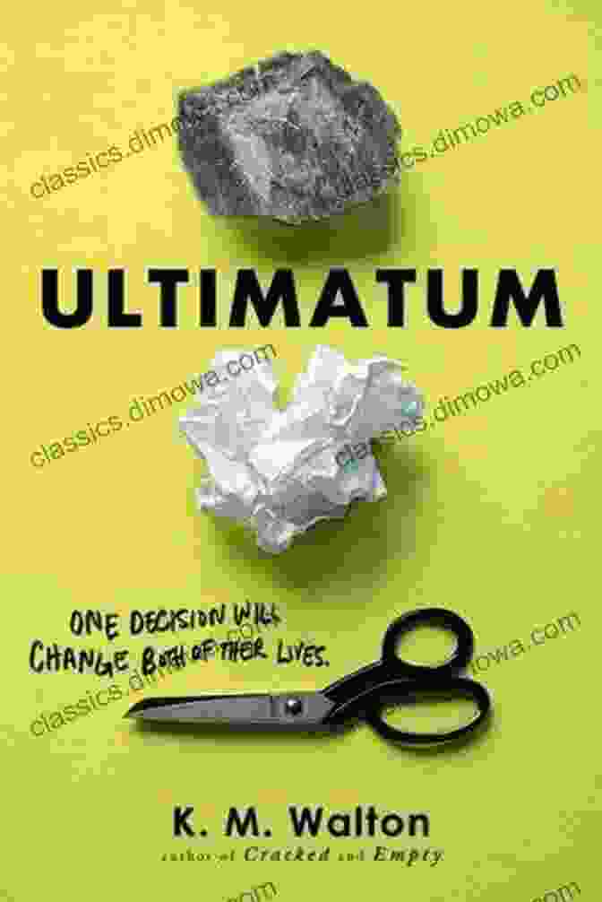 Ultimatum Walton Book Cover Featuring A Silhouette Of A Man In A Trench Coat Standing In A Dimly Lit Alleyway. Ultimatum K M Walton