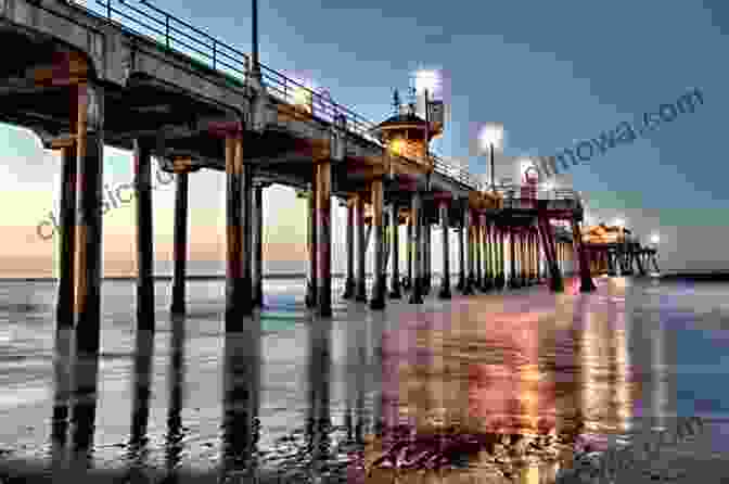 Vintage Photograph Of Long Beach's Iconic Pier Michigan City Beach Communities: Sheridan Long Beach Duneland Michiana Shores (Images Of America)