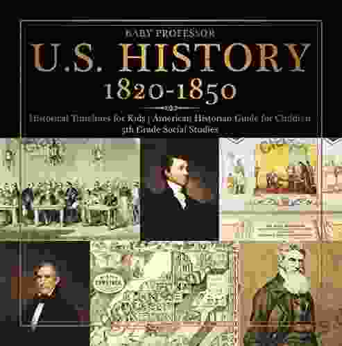 U S History 1820 1850 Historical Timelines For Kids American Historian Guide For Children 5th Grade Social Studies