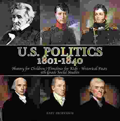 U S Politics 1801 1840 History for Children Timelines for Kids Historical Facts 5th Grade Social Studies